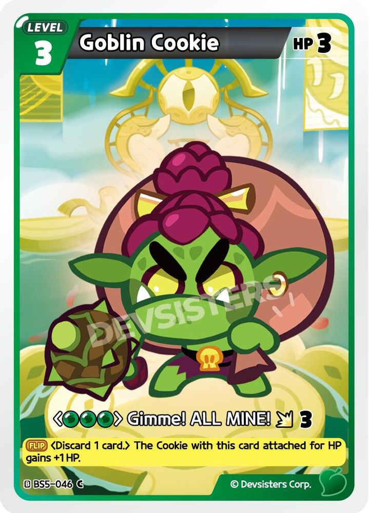 Goblin Cookie, Standard, front