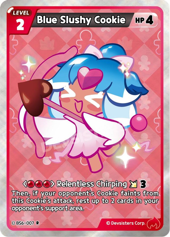 Blue Slushy Cookie, Foil, front