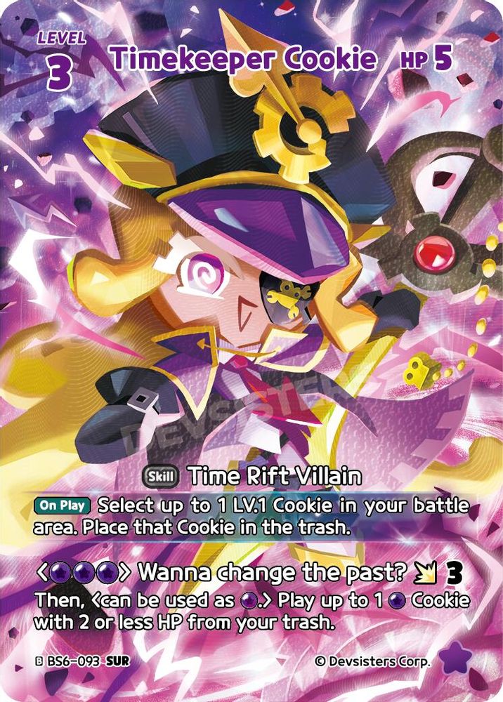 Timekeeper Cookie (093) (SUR), Foil, front