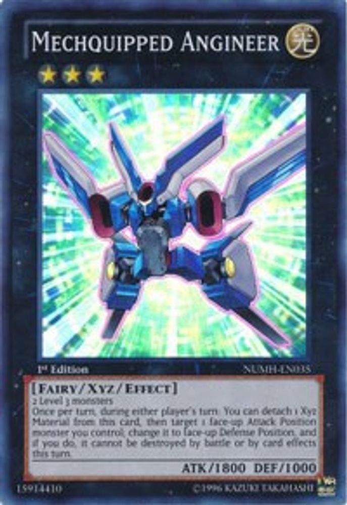 Mechquipped Angineer, 1st-edition, front