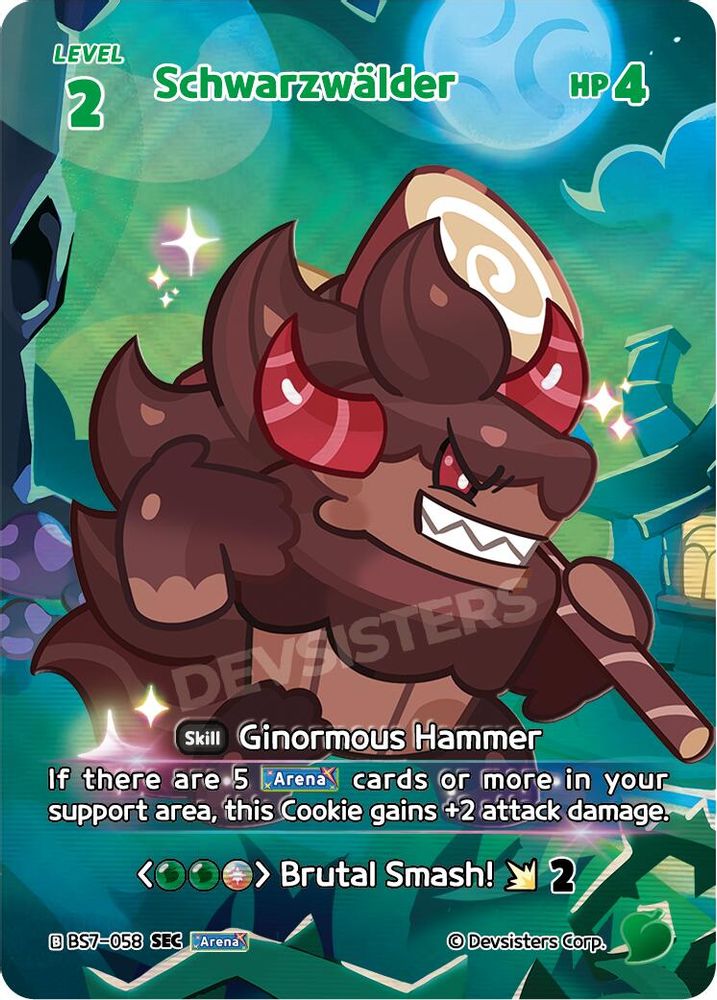 Schwarzwalder (SEC), Foil, front