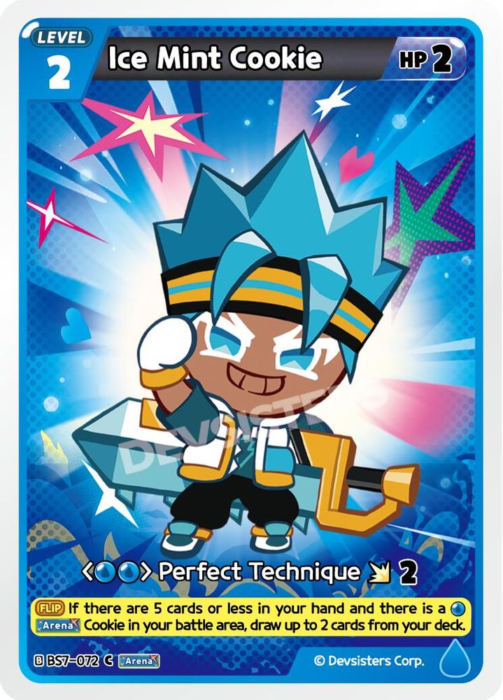 Ice Mint Cookie, Standard, front