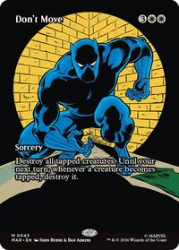 Don't Move (Borderless), Marvel Universe Eternal-Legal