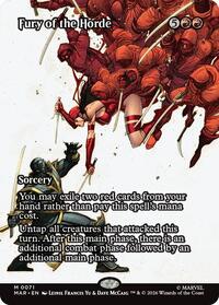 Fury of the Horde (Borderless), Marvel Universe Eternal-Legal