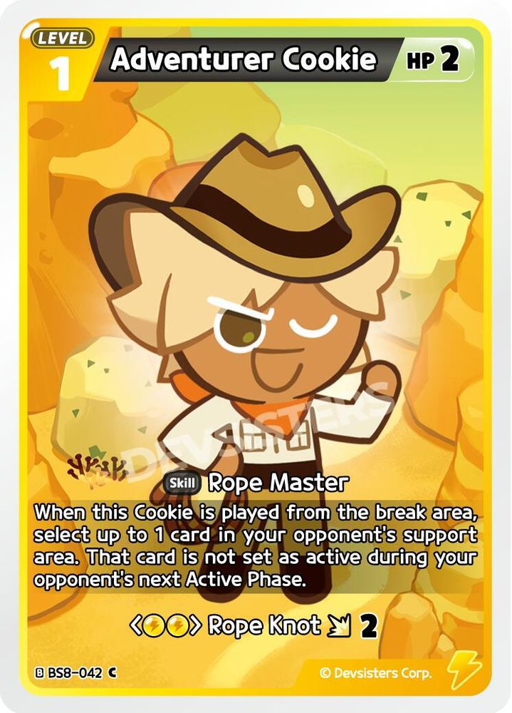 Adventurer Cookie, Standard, front