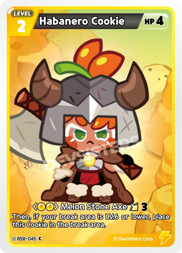 Habanero Cookie, Standard, front