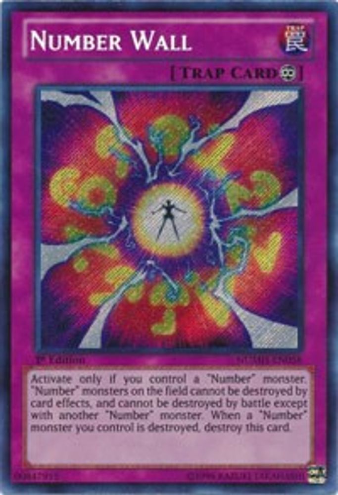 Number Wall, 1st-edition, front