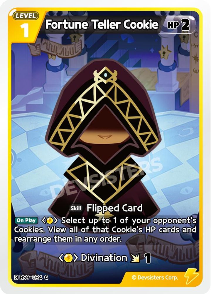 Fortune Teller Cookie, Standard, front