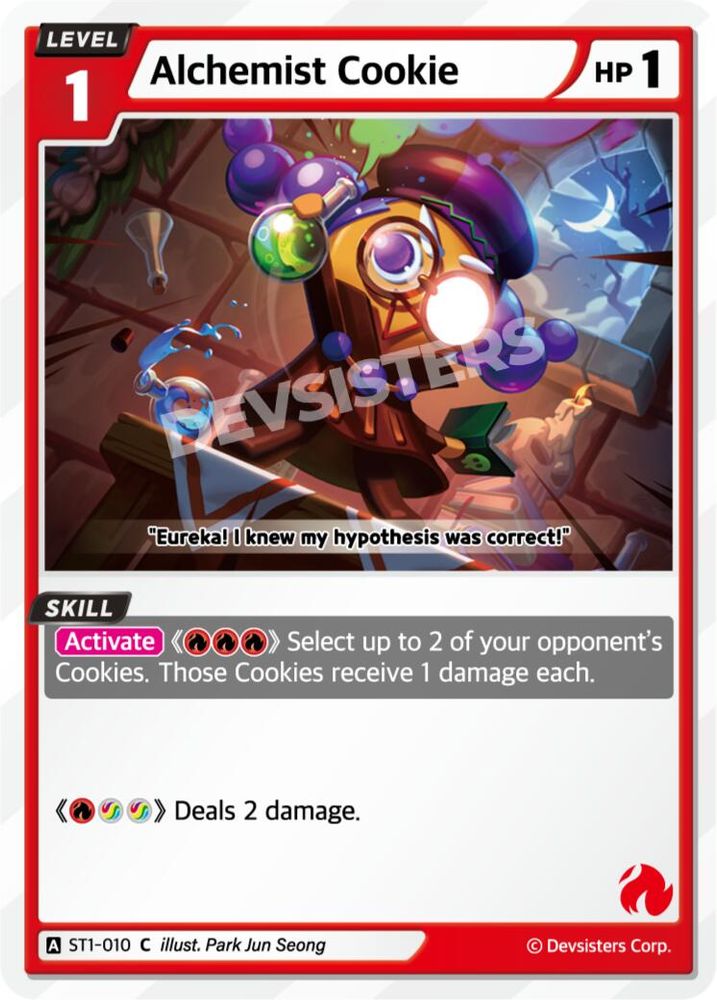 Alchemist Cookie, Standard, front