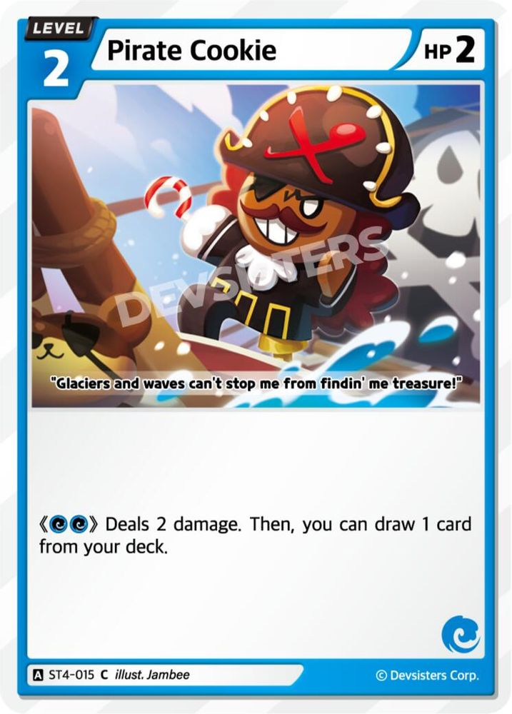 Pirate Cookie, Standard, front
