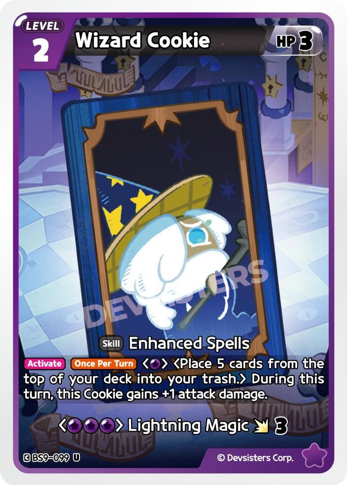 Wizard Cookie (Ver. 1), Standard, front
