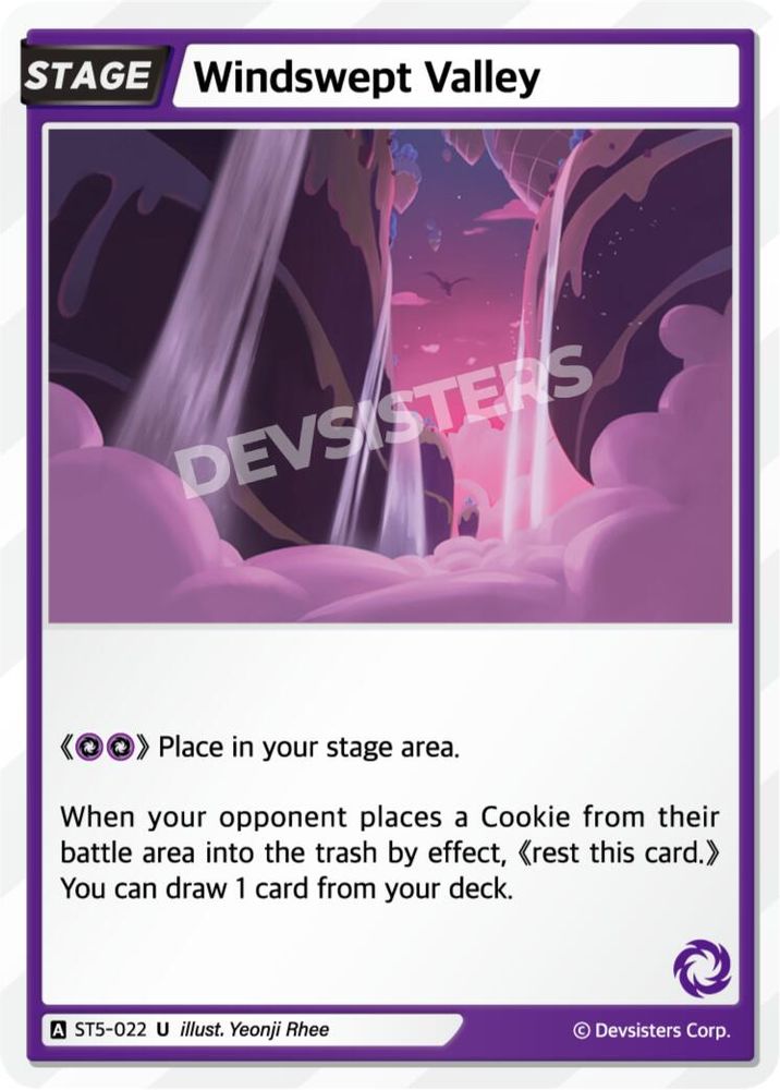 Windswept Valley, Standard, front