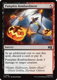 Pumpkin Bombardment, Commander: Marvel Super Heroes