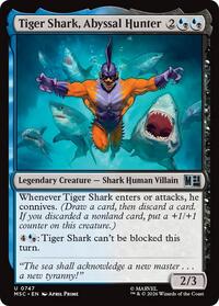Tiger Shark, Abyssal Hunter, Commander: Marvel Super Heroes