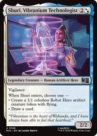Shuri, Vibranium Technologist, Commander: Marvel Super Heroes