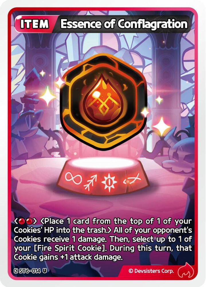 Essence of Conflagration, Standard, front