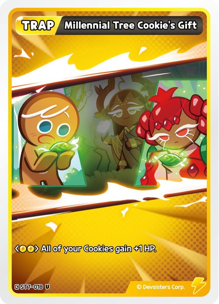 Millennial Tree Cookie's Gift, Standard, front
