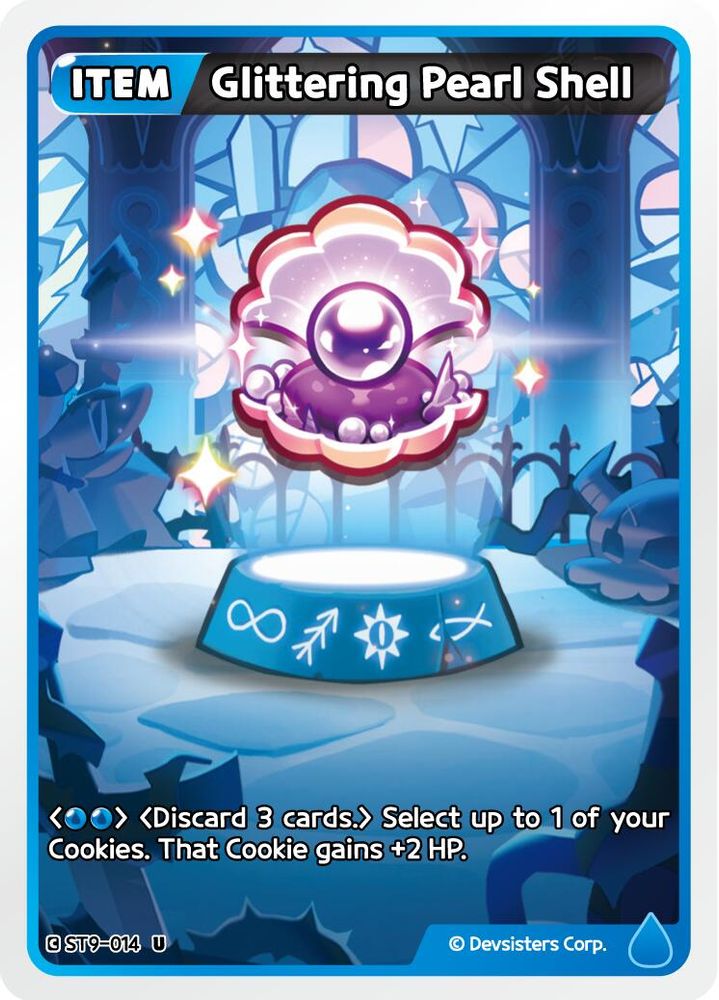 Glittering Pearl Shell, Standard, front
