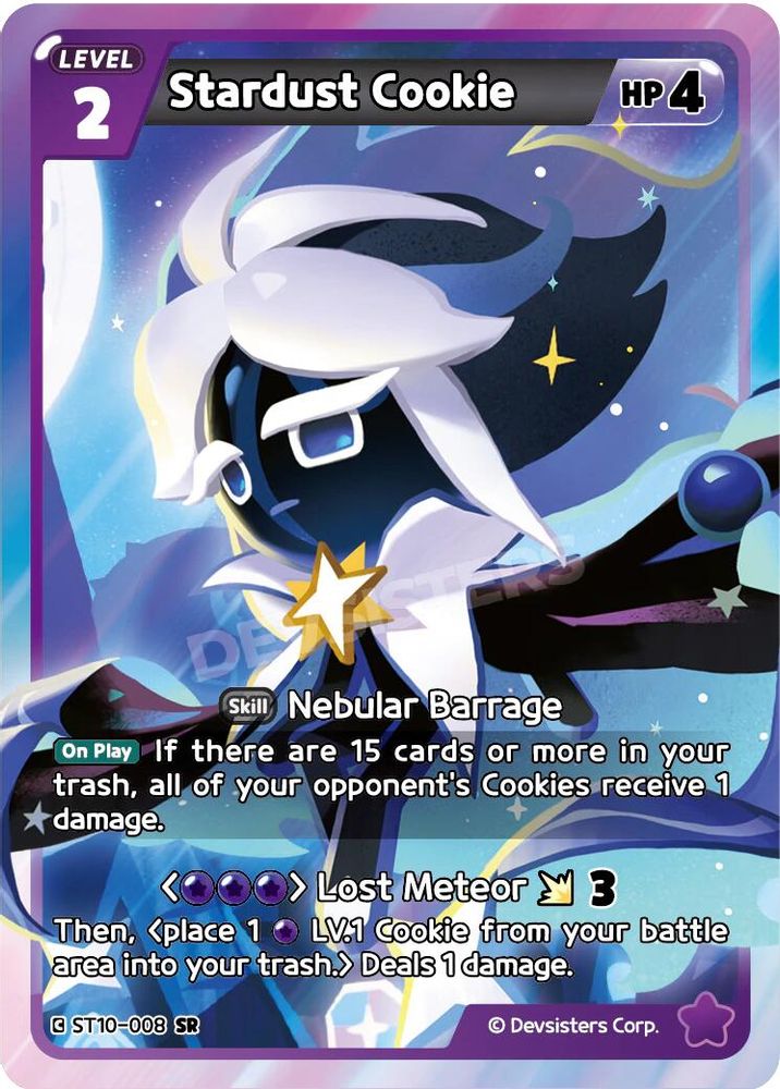 Stardust Cookie, Foil, front