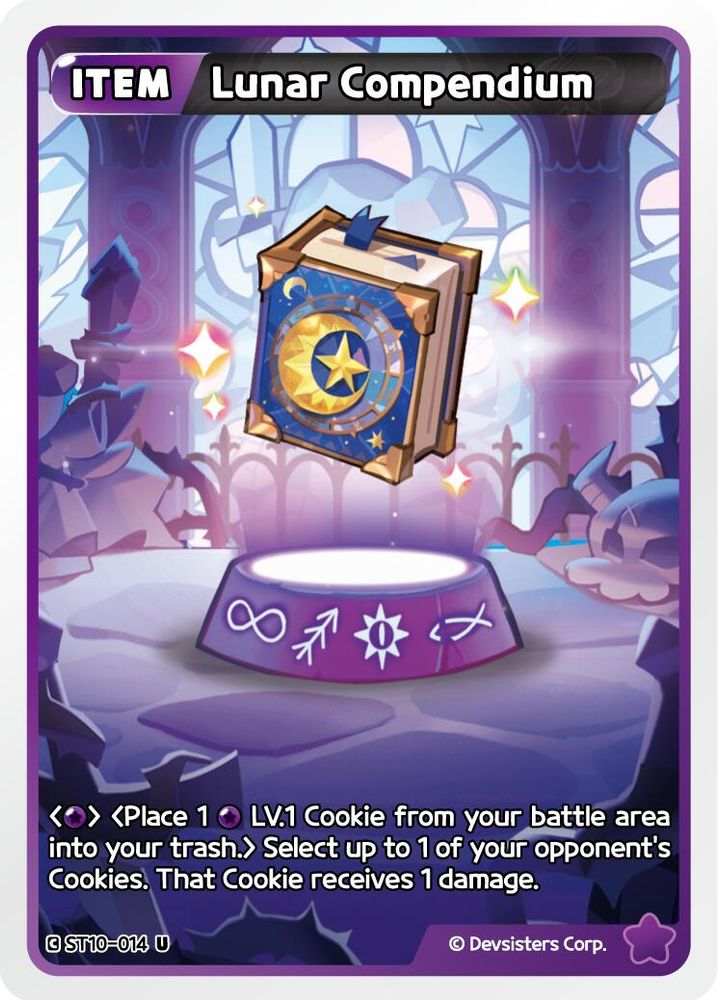 Lunar Compendium, Standard, front
