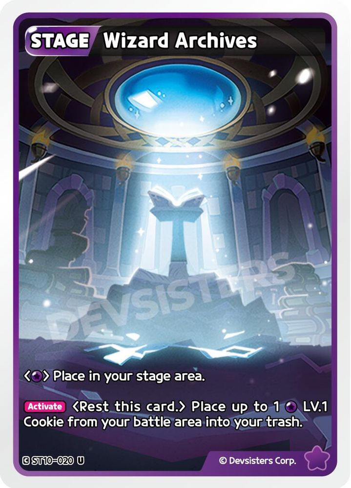 Wizard Archives, Standard, front