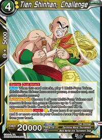 Tien Shinhan, Challenge card art