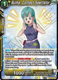 Bulma, Contest Spectator card art