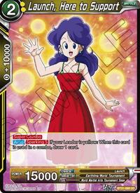 Launch, Here to Support card art
