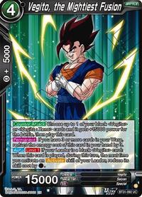 Vegito, the Mightiest Fusion card art
