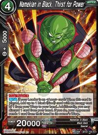 Namekian in Black, Thirst for Power card art