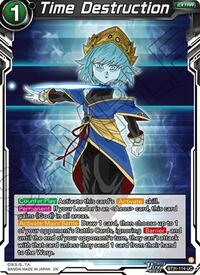 Time Destruction card art