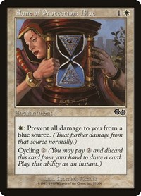 Rune of Protection: Blue, Urza's Saga