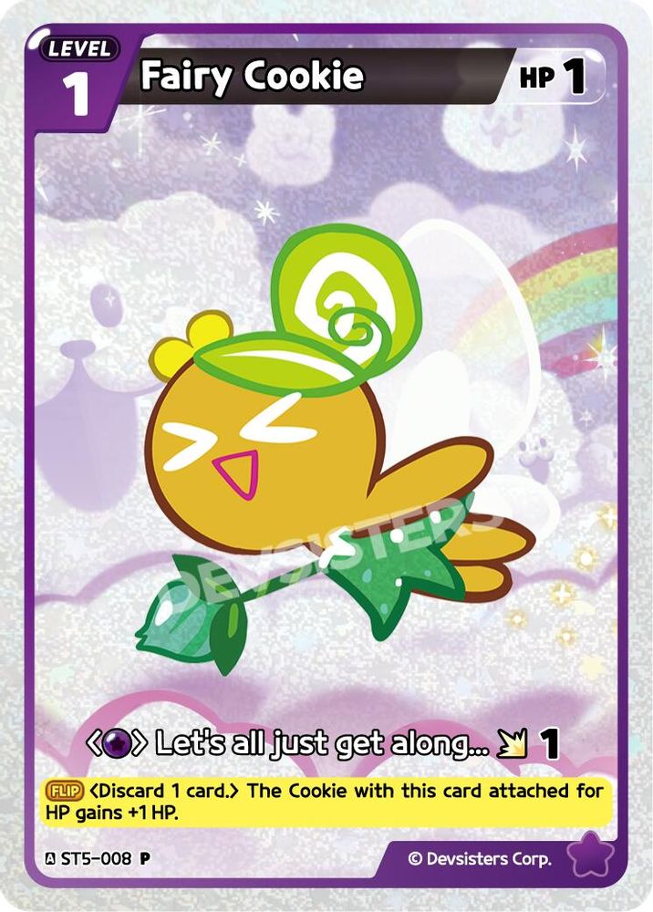 Fairy Cookie, Foil, front