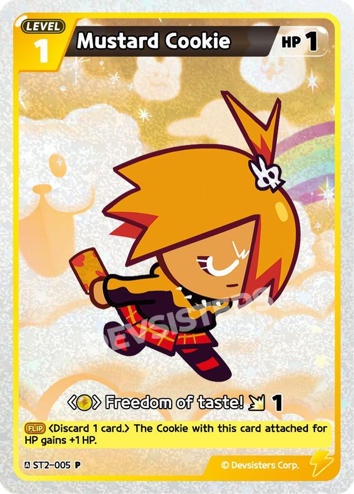 Mustard Cookie (005), Foil, front