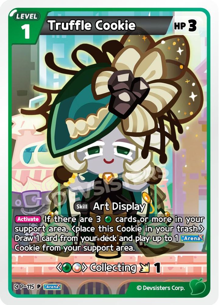 Truffle Cookie, Standard, front