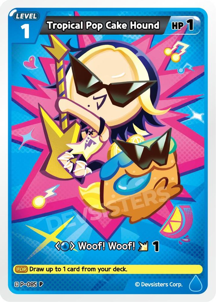 Tropical Pop Cake Hound, Standard, front