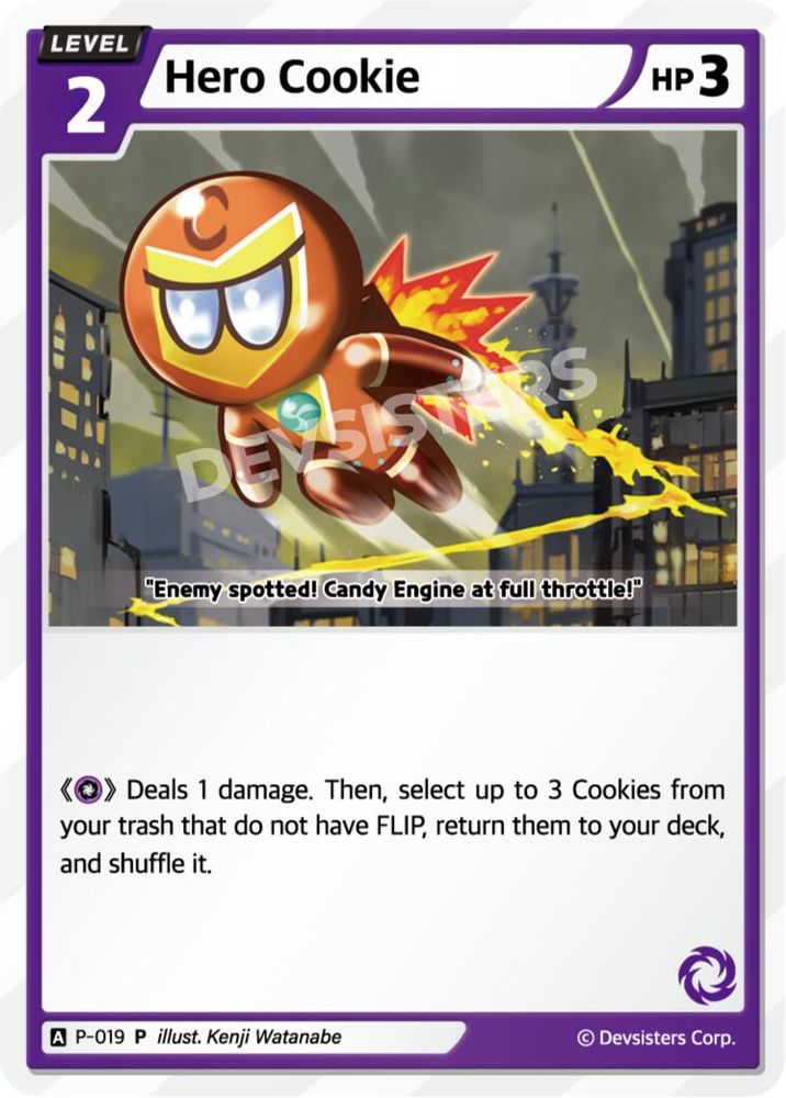 Hero Cookie, Standard, front