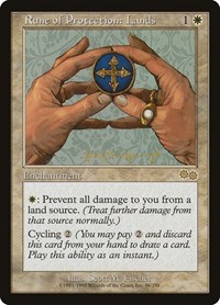 Rune of Protection: Lands, Urza's Saga