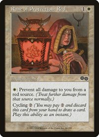 Rune of Protection: Red, Urza's Saga