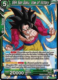 SS4 Son Goku, Vow of Victory card art
