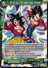SS4 San Goku & SS4 Vegeta, Hopes Intertwined card art