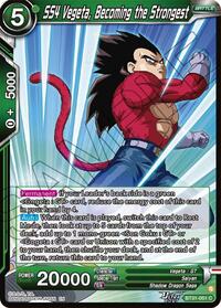 SS4 Vegeta, Becoming the Strongest card art