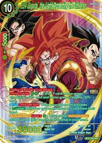 SS4 Gogeta, the Light Protecting the Universe (SPR) card art
