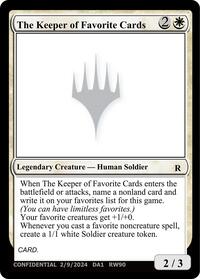 The Keeper of Favorite Cards (2/9/2024), Un-Known Event Playtest Cards