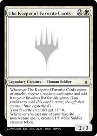 The Keeper of Favorite Cards (3/5/2026), Un-Known Event Playtest Cards