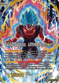 Vegito // SSB Vegito, Ultimate Power (SLR) card art