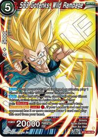 SS3 Gotenks, Wild Rampage card art