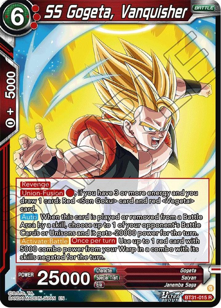 SS Gogeta, Vanquisher, Standard, front