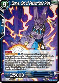Beerus, God of Destruction's Pride card art