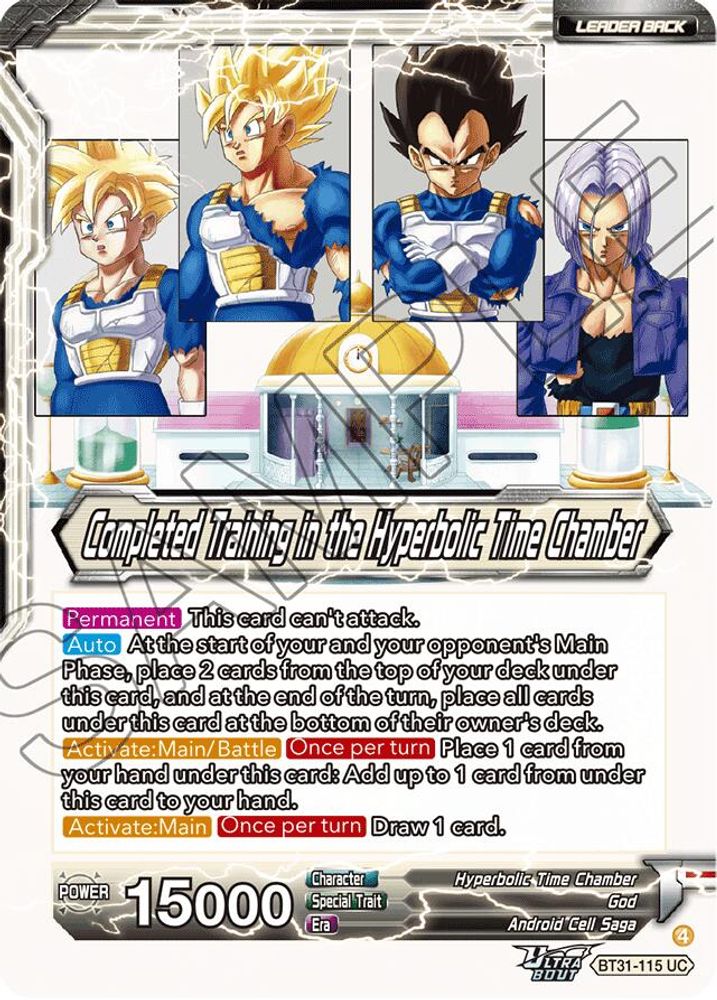Training in the Hyperbolic Time Chamber // Completed Training in the Hyperbolic Time Chamber, Standard, front